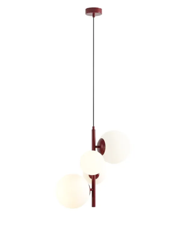 Zamów teraz Aldex Lampa Wisząca Bloom 4 Red Wine 2 x max 10W LED / 2 x max 15W LED (1091L15) kolory-swiatla.pl
