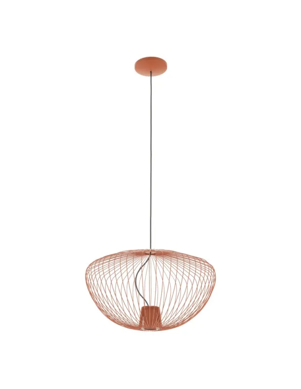 Tani Nowodvorski PUMPKIN M Lampy sufitowe Lampy wiszące Max moc 10W only LED GU10 R50 Terracotta 11495