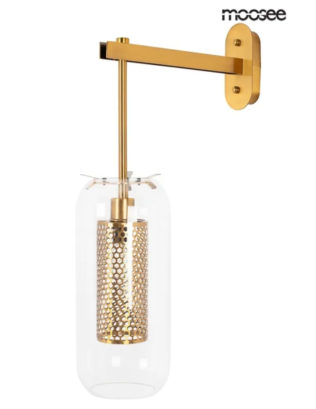 MOOSEE lampa ścienna LAMPION złota (MSE010400211) Ekspresowa dostawa