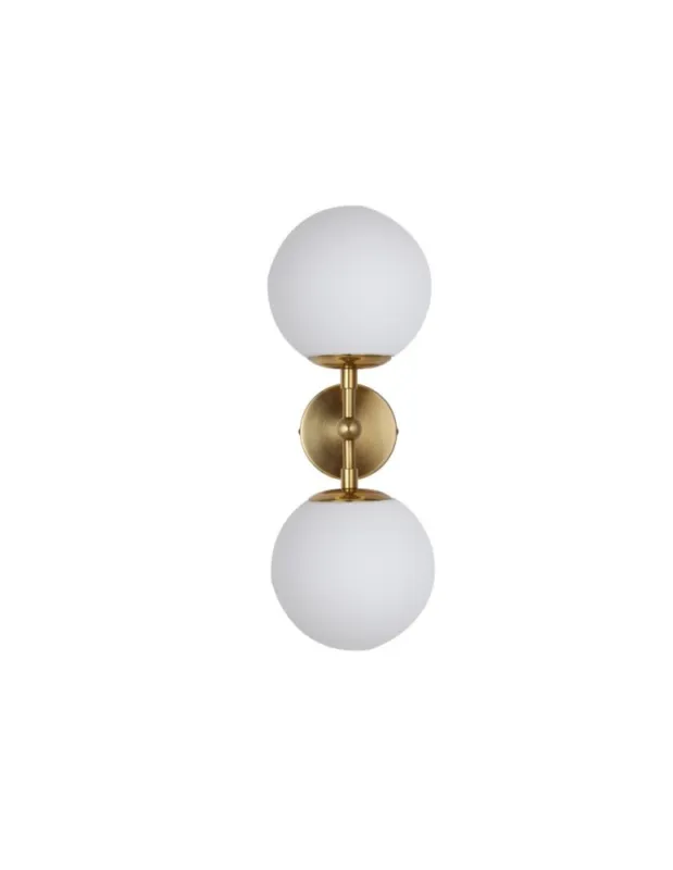 Light Prestige Dorado kinkiet 2 złoty 2xE14 złoty/ biały Bezpieczne zakupy