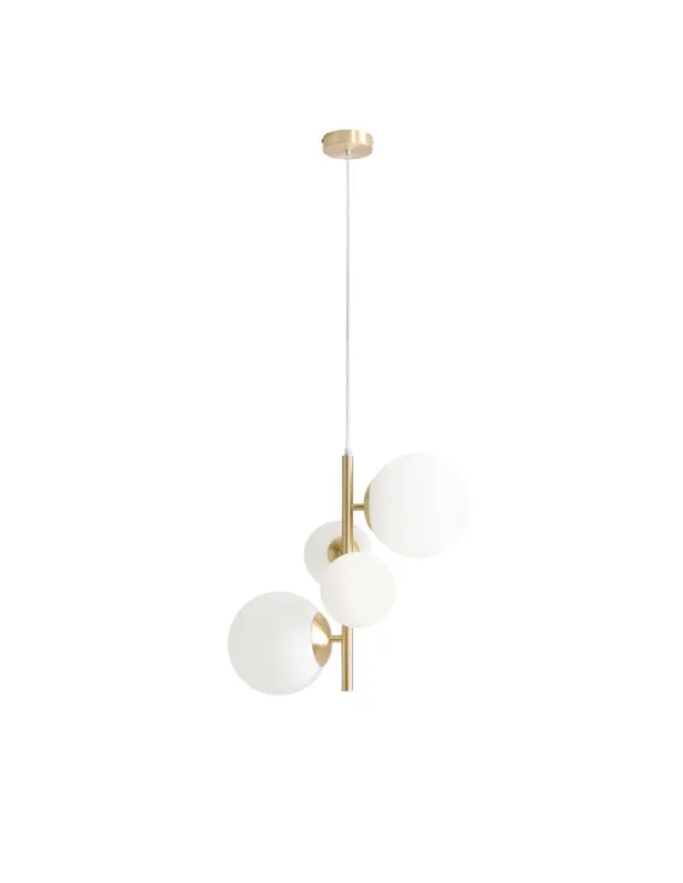 ALDEX LAMPA WISZĄCA BLOOM 4 BRASS, 2 x 40W / 2 x 60W (1091L40) Obniżka ceny