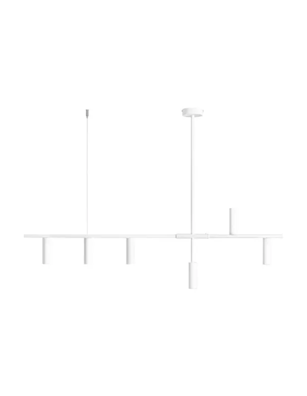 Zniżka Aldex Lampa Wisząca Trevo 6 All White 6 x 35W (1104K) kolory-swiatla.pl
