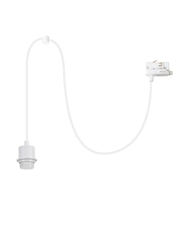 Rabat Milagro Zawiesie Hang Track Biały 1xE27 3-obwodowy ML2281