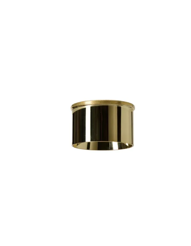Azzardo ALIA RING GO Złoty Mosiądz Połysk Końcówka Klosza do Lampy AZ6229 Wyjątkowa oferta