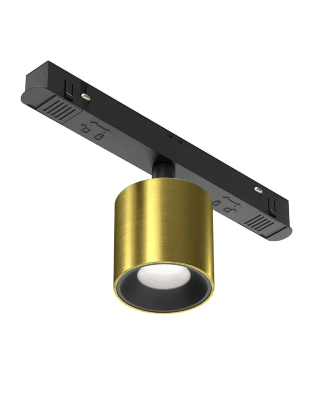 Tylko dziś Maytoni Alfa S Lampa do Szyny Magnetycznej EXILITY LED 7W 390lm Mosiądz TR132-4-7W-DS-BS