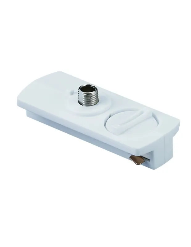 Azzardo TRACK 1LINE ELECTRIC ADAPTER WH do podłączenia lampy Biały AZ4748 kolory-swiatla.pl Do wyczerpania zapasów