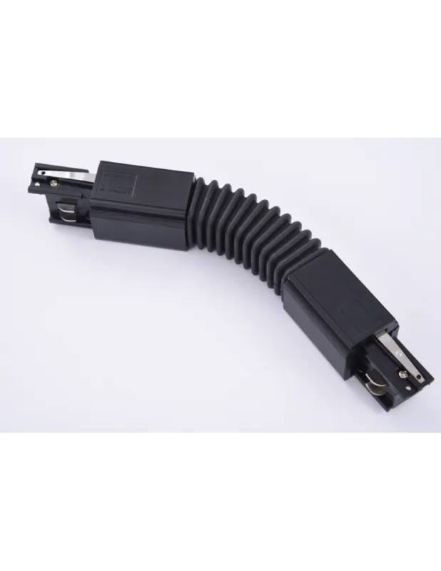 Nowość Azzardo TRACK 3LINE FLEXIBLE CONNECTOR BK Łącznik Giętki do Szyny 3 fazowej Czarny AZ4282 kolory-swiatla.pl