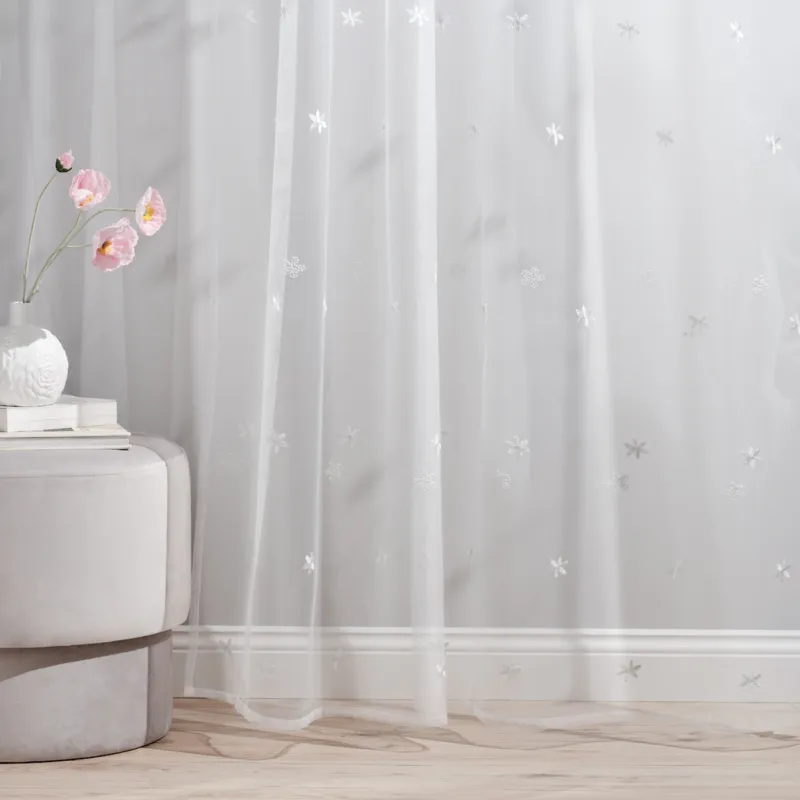 Firana haftowana Nestia 140x250 cm - Kup teraz