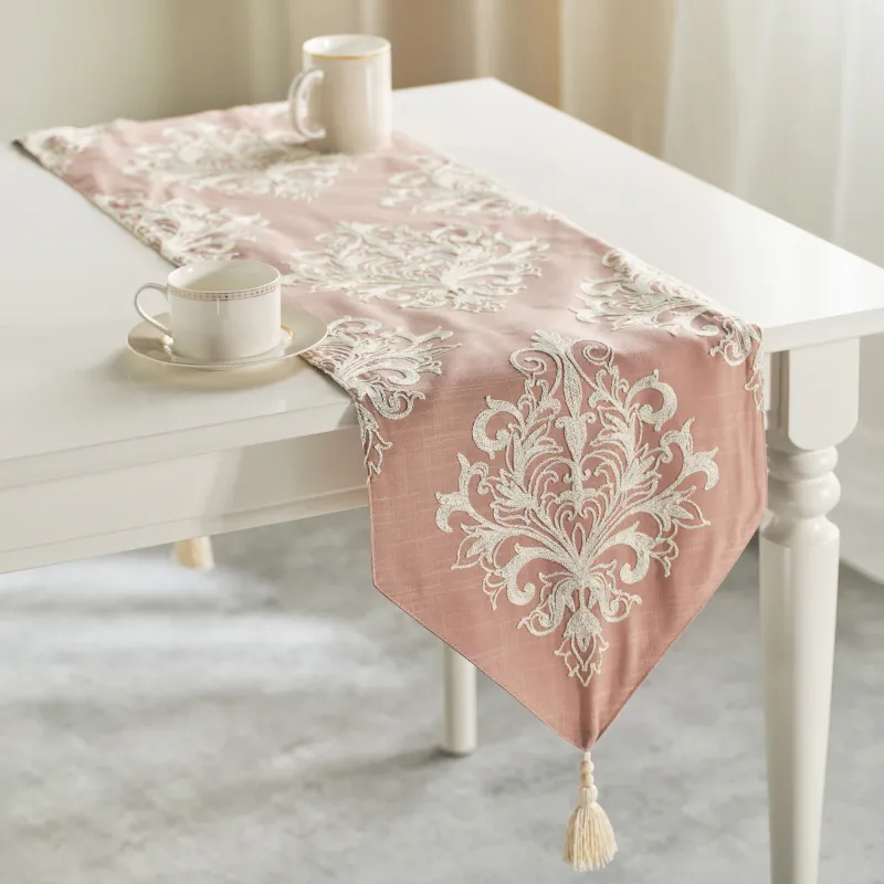 Bieżnik Haftowany Deston 35x160 cm - Wyjątkowa oferta