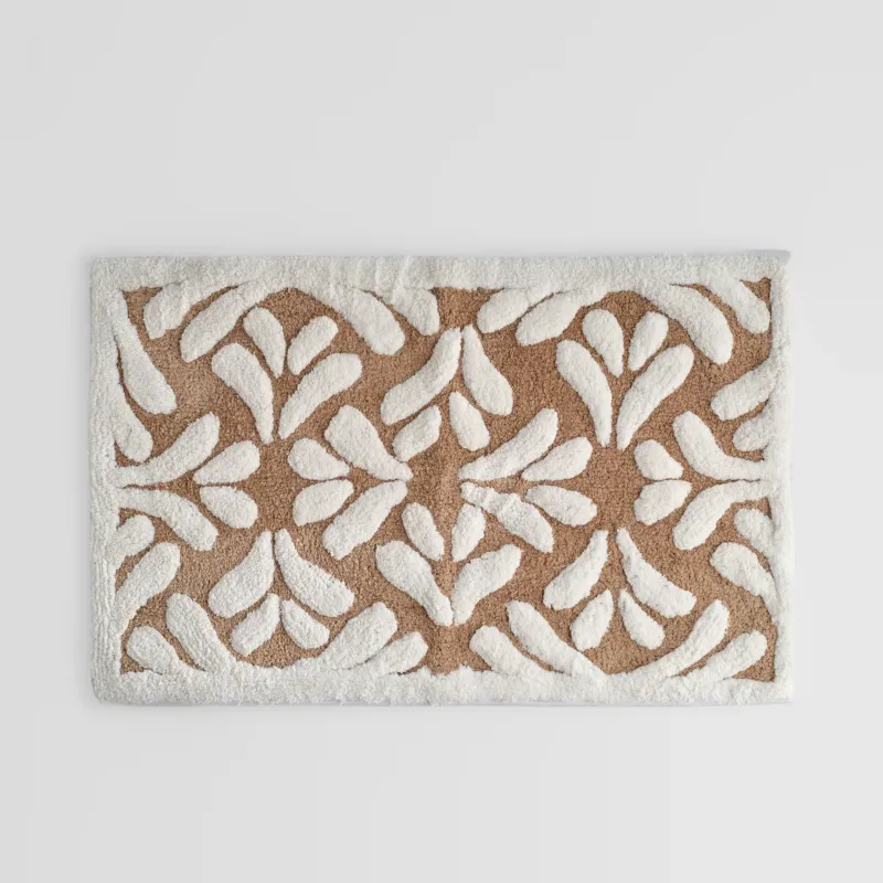 Dywanik łazienkowy Laval 50x80 cm z motywem arabeski - Ostatnie sztuki