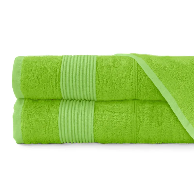 Bestseller Ręcznik bambusowy 50x90 Bamboo Moreno kolor limonka -