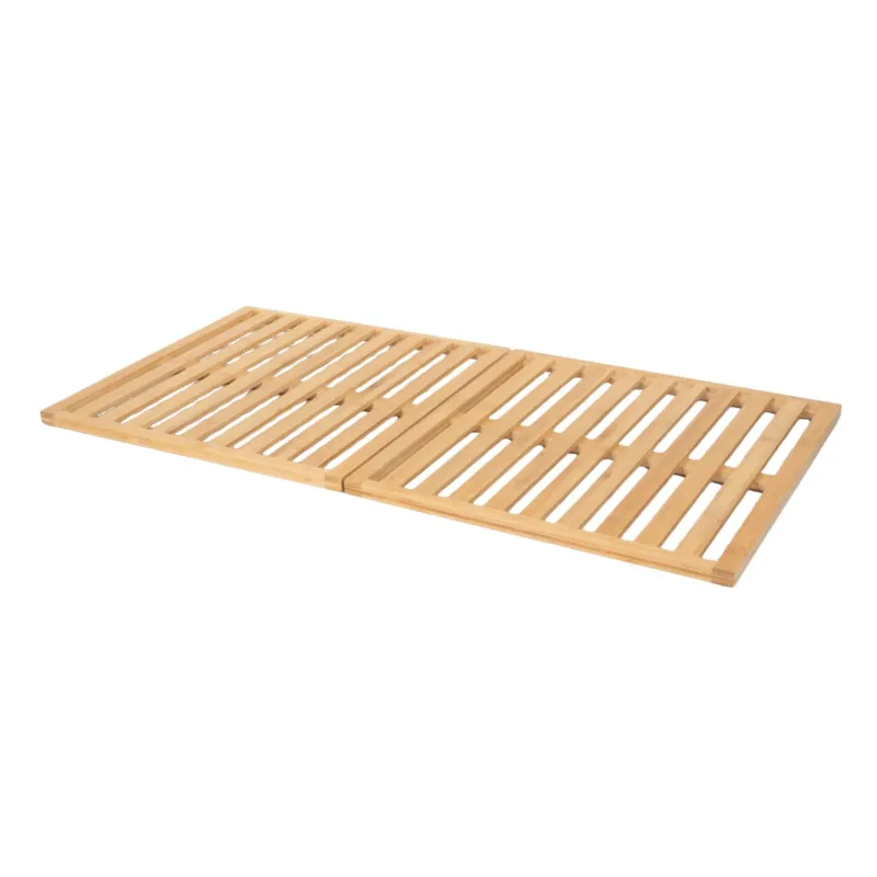 Niska cena Podest bambusowy do łazienki AVELA, 100 x 50 cm -