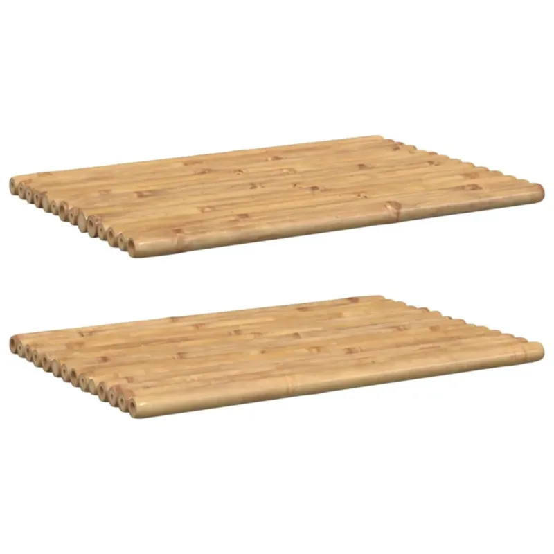 vidaXL Maty łazienkowe, 2 szt., 70x50 cm, bambusowe - Oferta czasowa