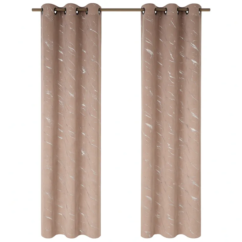 Ograniczona ilość zasłona welurowa marmur2 140x250 cm -