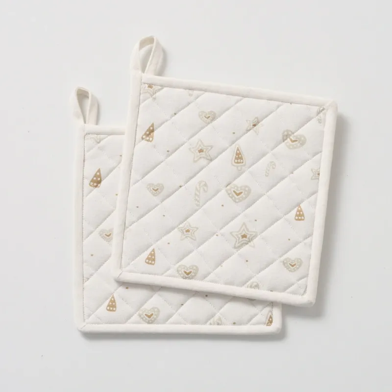 Wyjątkowa oferta Bawełniane podkładki kuchenne, BAKERY, 20 x 20 cm -