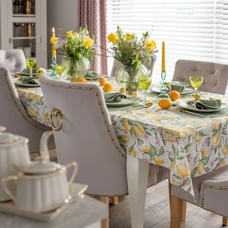 Hit cenowy Obrus z motywem cytryn Lemonade - 130x200 cm