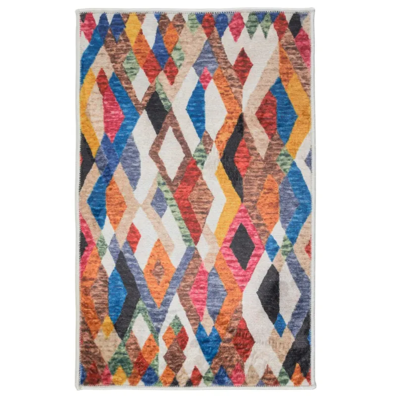 Dywan, chodnik nowoczesny geometryczny Mexico 50x80 cm e-floor wielokolorowy - 50x80 cm Nowość