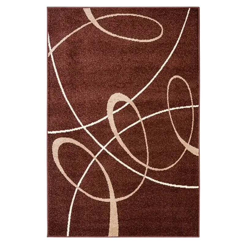 Oferta czasowa KONSIMO ASPER Dywan, ciemny brąz - 80x120 cm