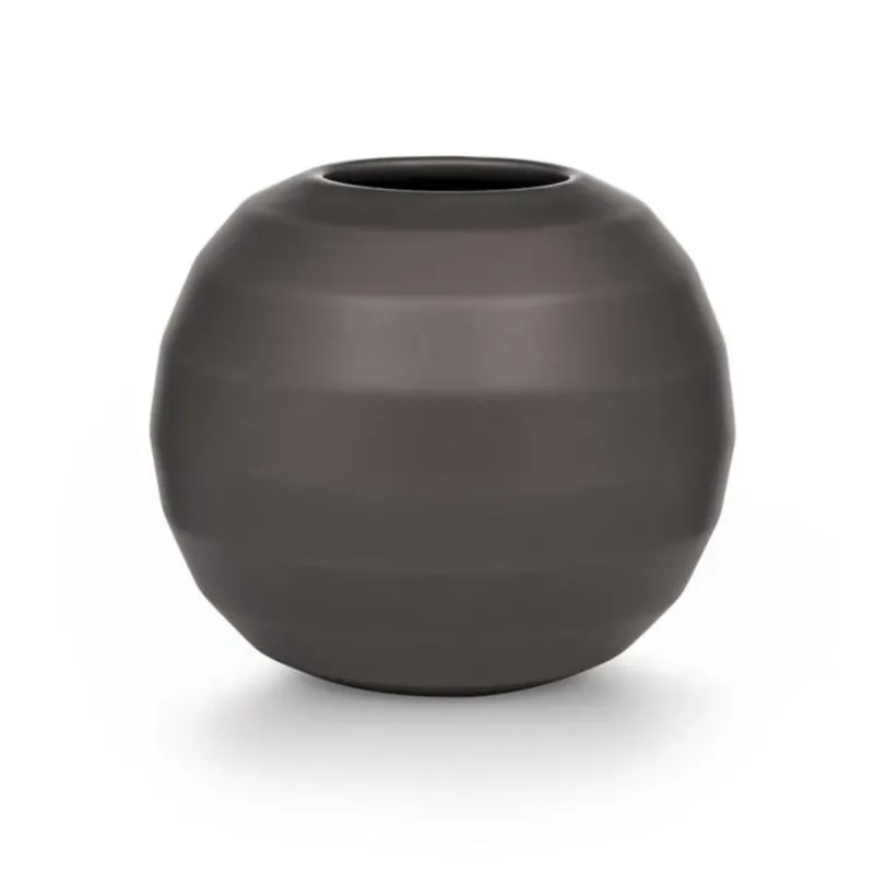 Popularny Wazon ceramiczny OMFAMNA 14x16 cm ciemnoszary Markslojd -