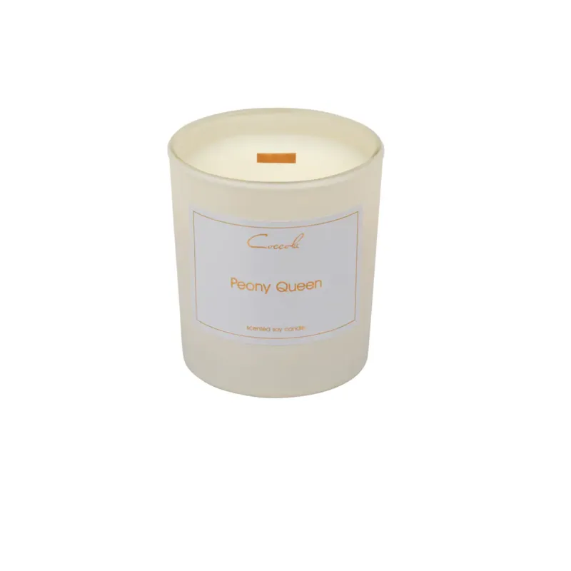 Nowy Peony Queen- 135 gram ekologiczna naturalna świeca sojowa naturalna (dostępne inne zapachy) -