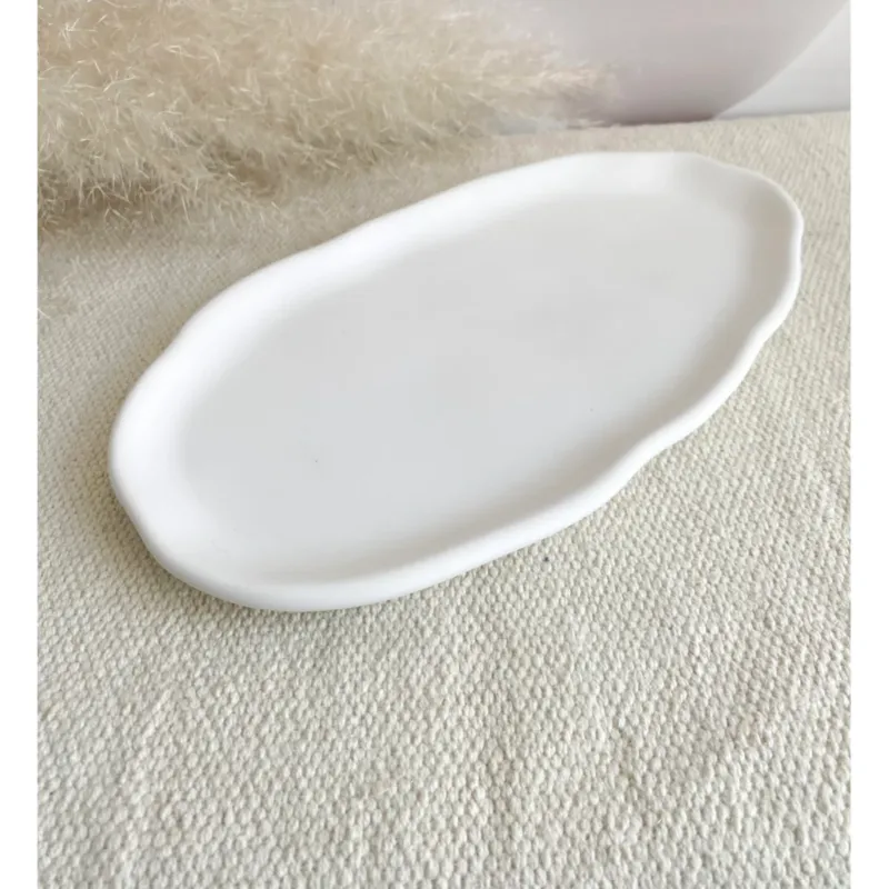 Zamów dziś Podstawka/ taca do świec dekoracyjna z gipsu 290x170mm -