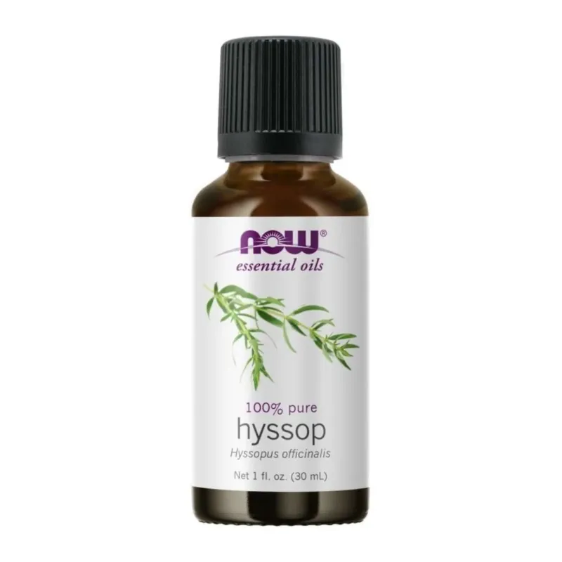 Oferta czasowa NOW Foods 100% olejek hyzopowy 30 ml 6569 -