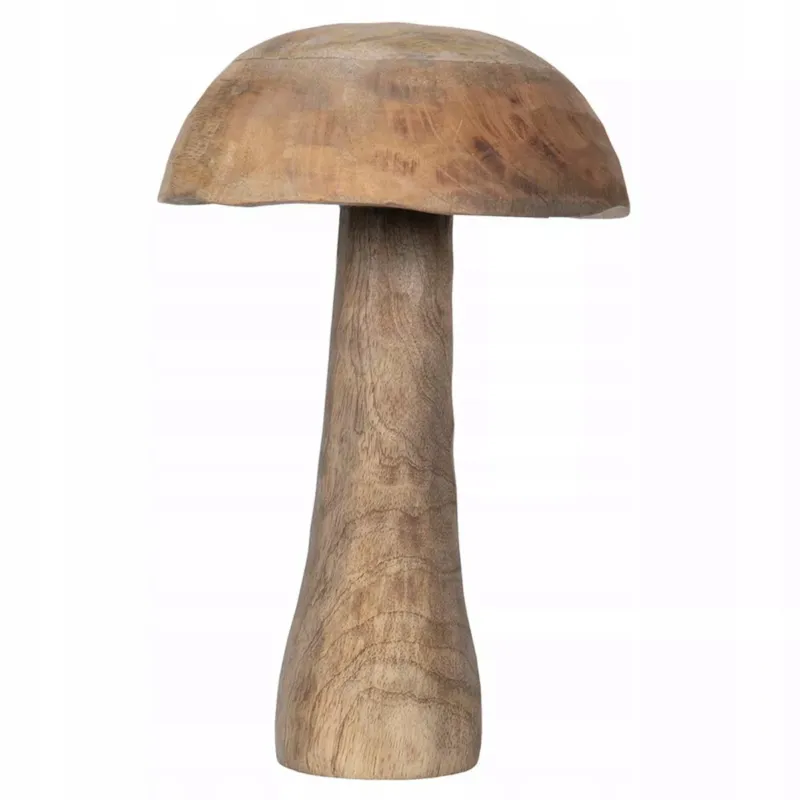 FIGURKA GRZYB GRZYBEK BOHO DREWNIANA DEKORACYJNA 20cm OZDOBA DEKORACJA - Nowy
