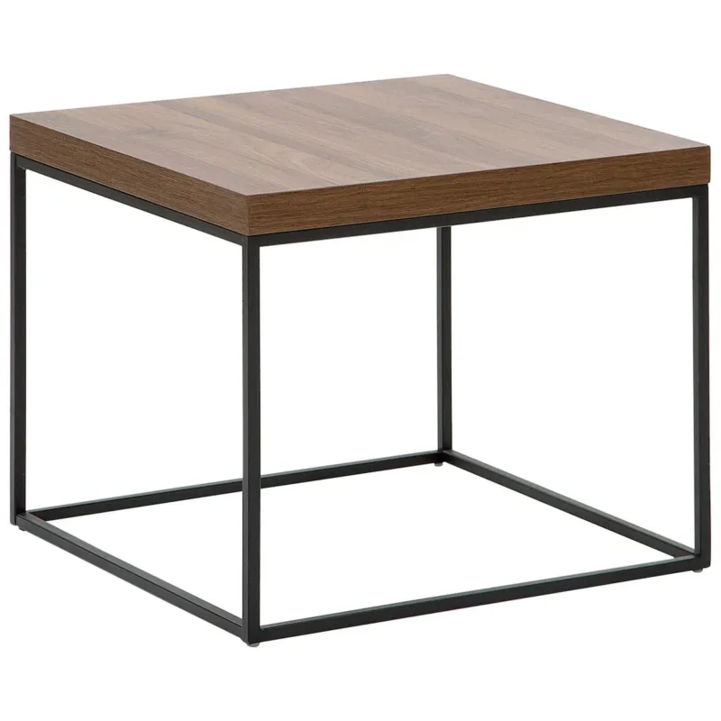 Stolik pomocniczy DELANO Ciemnobrązowy - Oferta