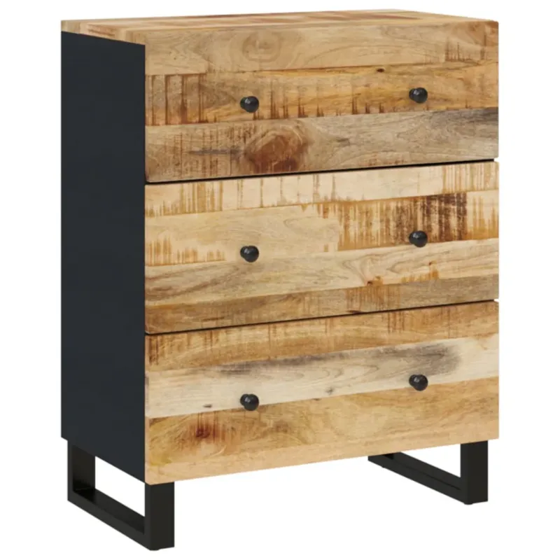 Ostatnie sztuki vidaXL Szafka, 60x33x75 cm, lite drewno mango -