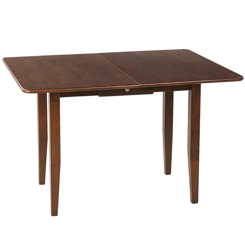 Ekspresowa dostawa Stół do jadalni rozkładany MASELA Ciemnobrązowy 90/120 cm 60 cm Drewno -