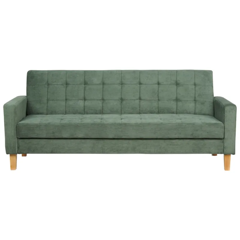 Oferta limitowana Sofa rozkładana zielona VEHKOO -