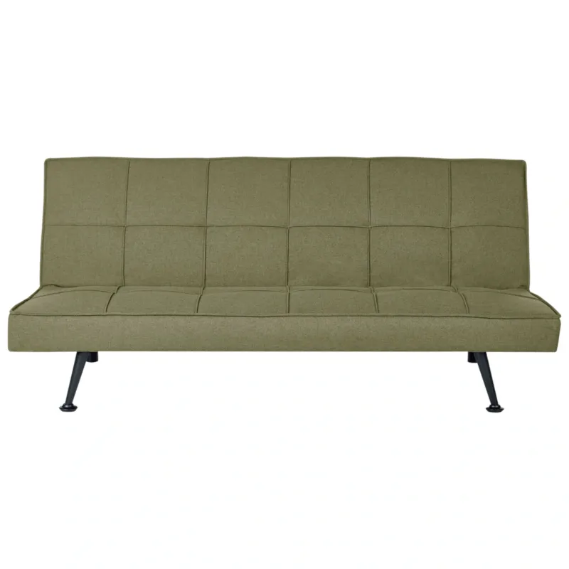 Nowość Sofa rozkładana oliwkowa HASLE -