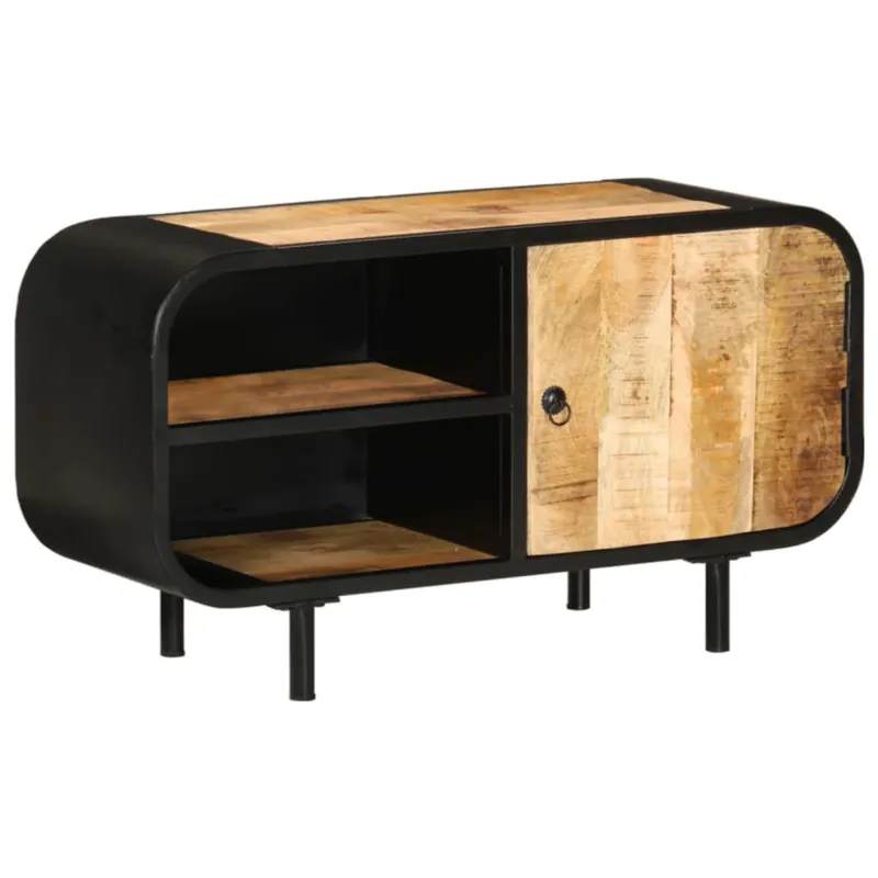 Zamów dziś vidaXL Szafka pod TV, 90x30x48 cm, surowe drewno mango -