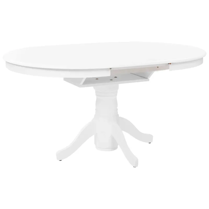 Stół do jadalni rozkładany AKRON Biały 106/150 cm 106 cm - Dodaj do koszyka