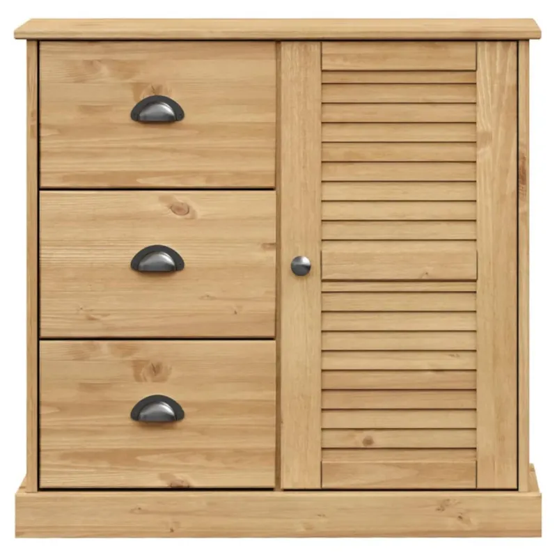 Oferta vidaXL Szafka z szufladami VIGO, 78x40x75 cm, lita sosna -