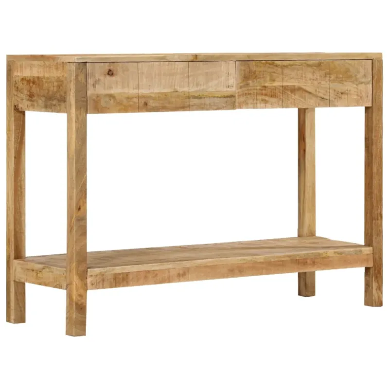 Popularny vidaXL Stolik konsolowy z 2 szufladami, 110x35x75 cm, drewno mango -