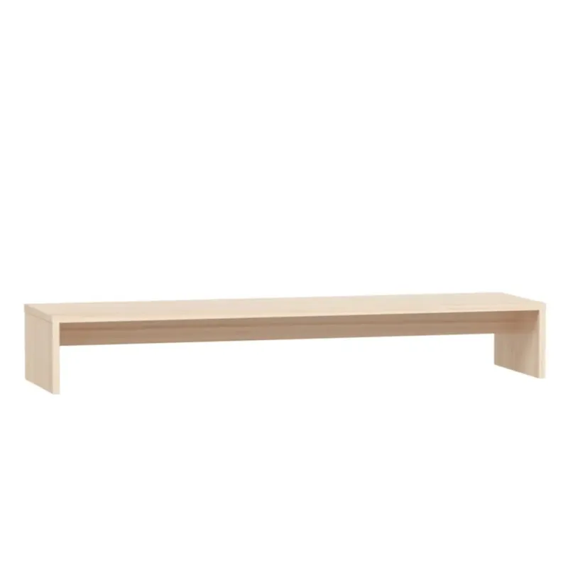 Obniżka ceny vidaXL Podstawka na monitor, 100x27x15 cm, lite drewno sosnowe -