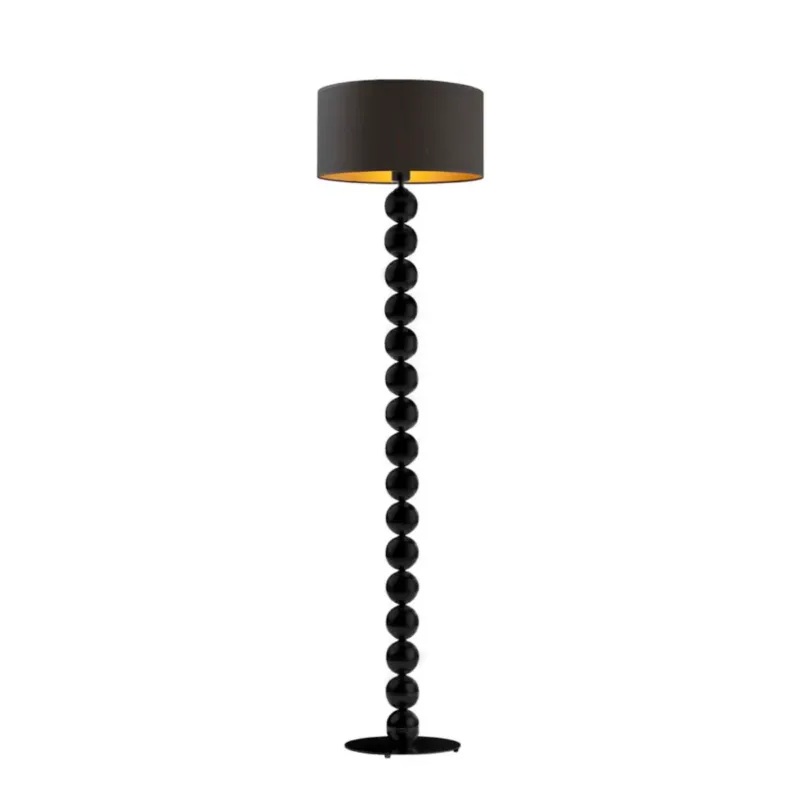 Lampa stojąca podłogowa z abażurem walec BUBBLE - Nowość