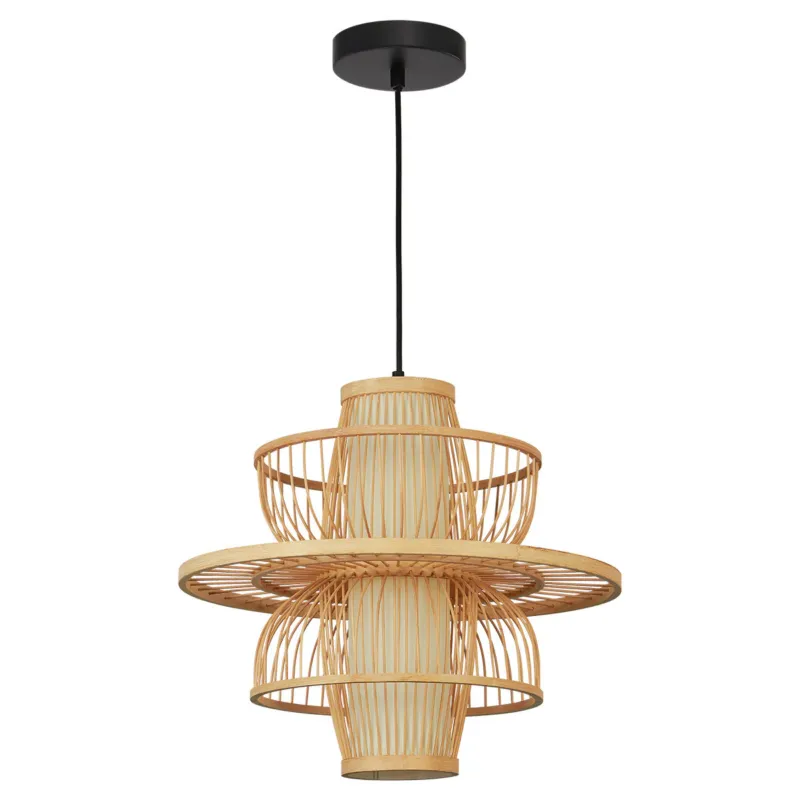 Bezpieczna płatność Lampa wisząca Light Prestige Astra drewno 1 x E27 1 szt. -