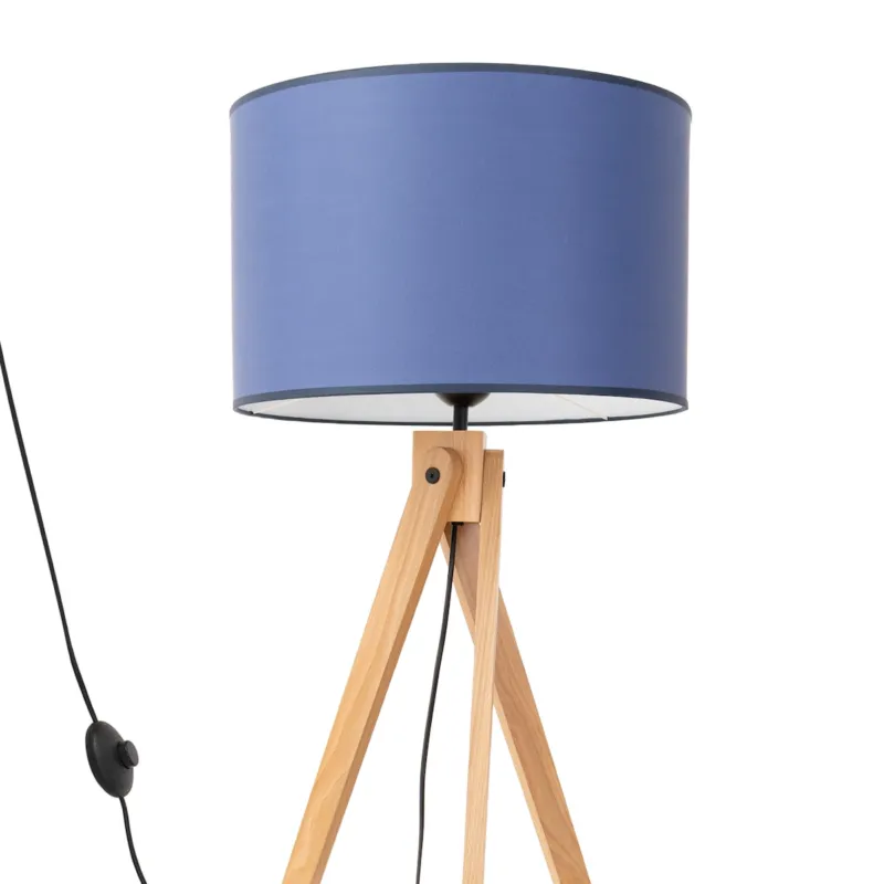 Nowy Lampa podłogowa NATT granat -