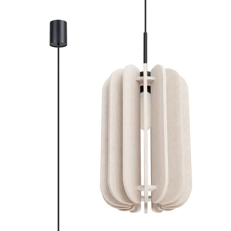 Lampa wisząca MULA 27 beżowa - Szybka dostawa
