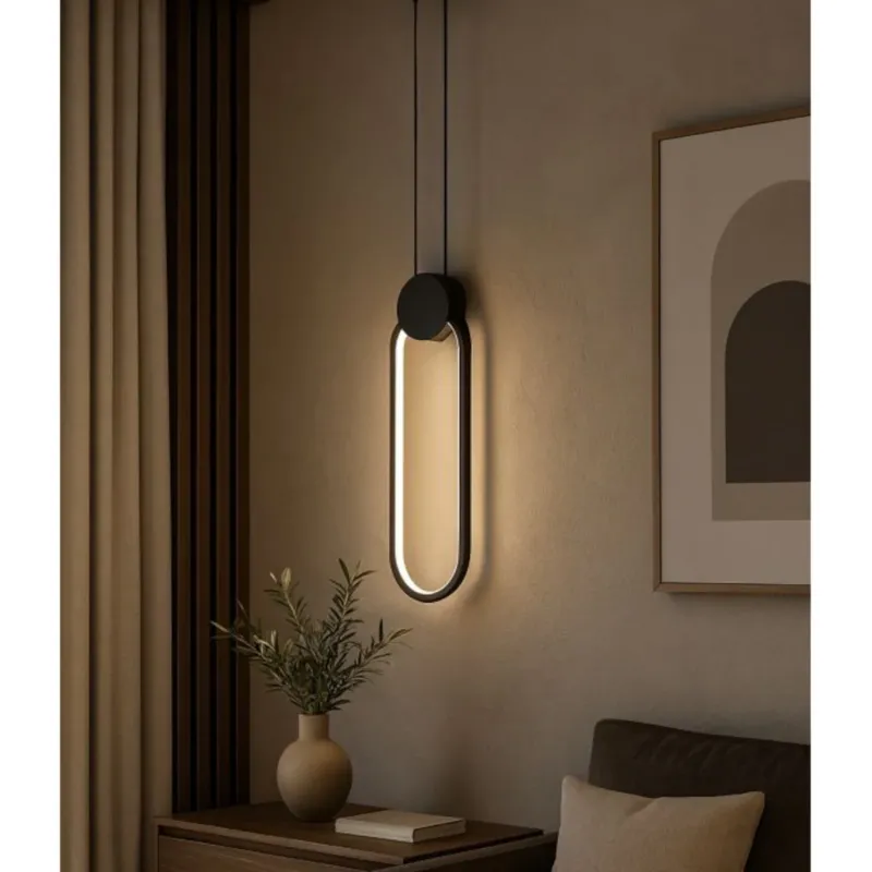 LAMPA WISZĄCA CASTORO CZARNA - Nie przegap