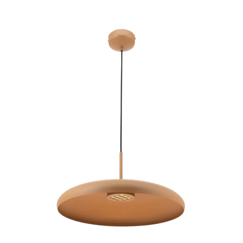 LAMPA WISZĄCA ALUMINIOWA METEORRA BRĄZOWY - Dodaj do koszyka