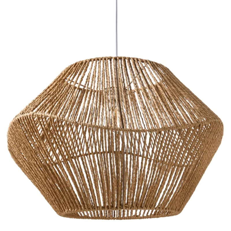 Lampa wisząca YAMBOU Papierowa plecionka Naturalny - Nowy