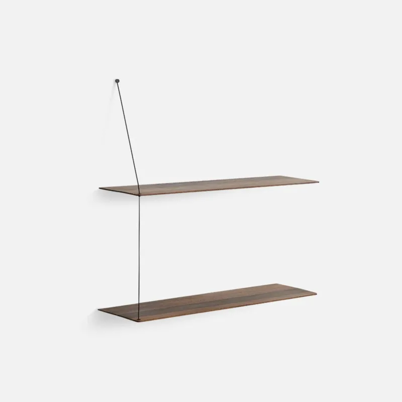 Półka wisząca Stedge Smoked Oak 80cm Szybka dostawa