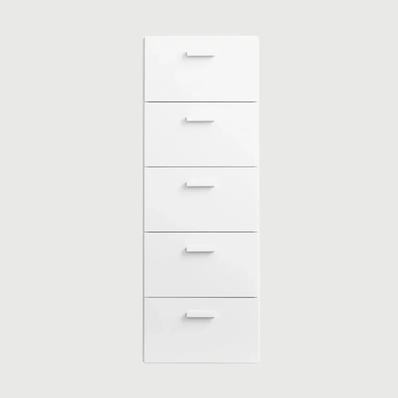 Wysoka komoda Relief White String Cena promocyjna