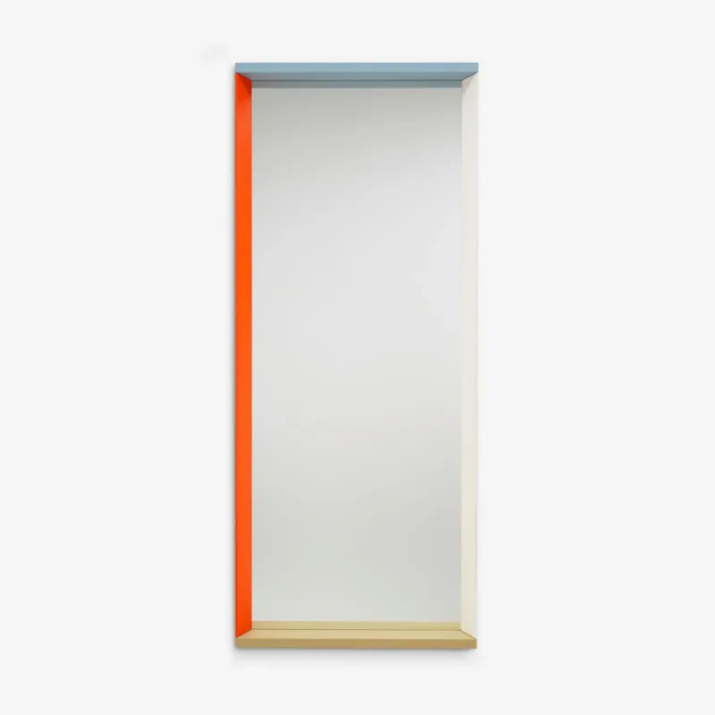 Oferta czasowa Lustro Colour Frame Mirror L Blue/Orange Vitra