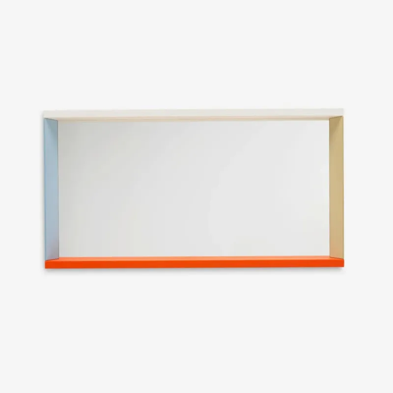 Szybka wysyłka Lustro Colour Frame Mirror M Blue/Orange Vitra