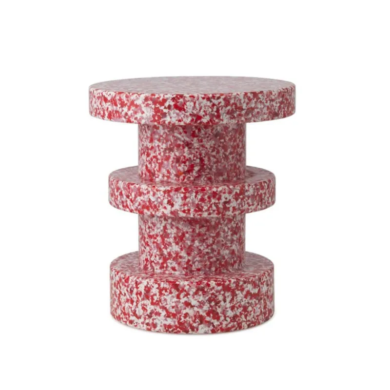 Cena promocyjna Stolik Bit Stool Stack Red Normann Copenhagen