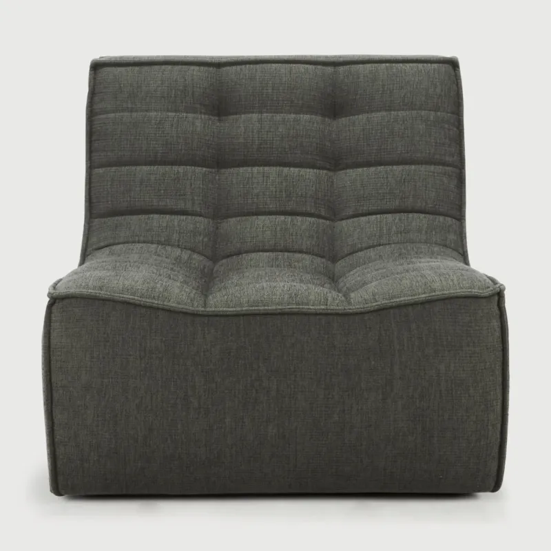 Fotel/Moduł jednoosobowy sofa N701 Moss Eco Ethnicraft Do wyczerpania zapasów